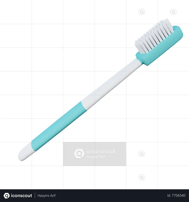 Toothbrush  3D Icon