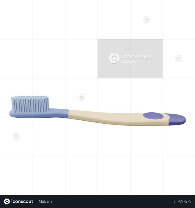 Toothbrush  3D Icon