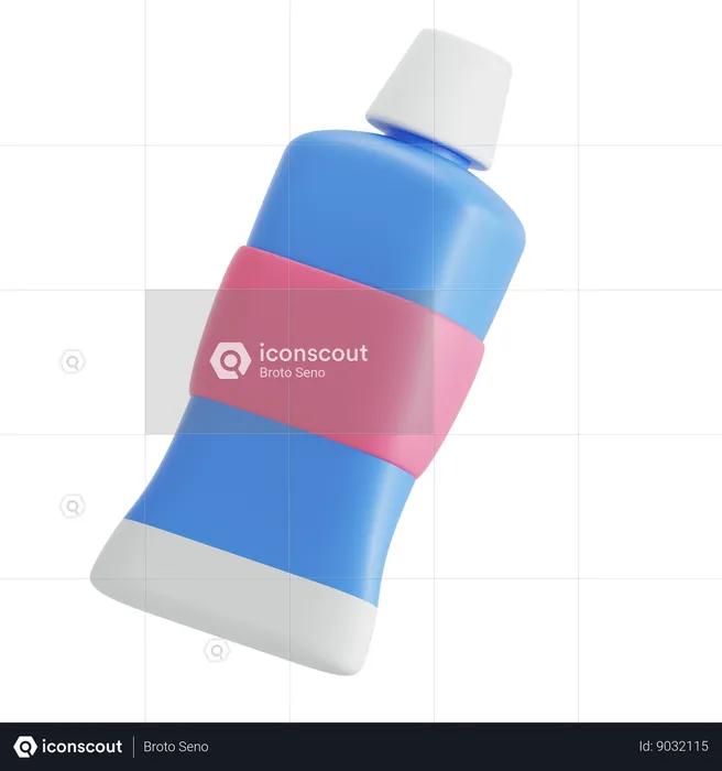 Toothpaste  3D Icon
