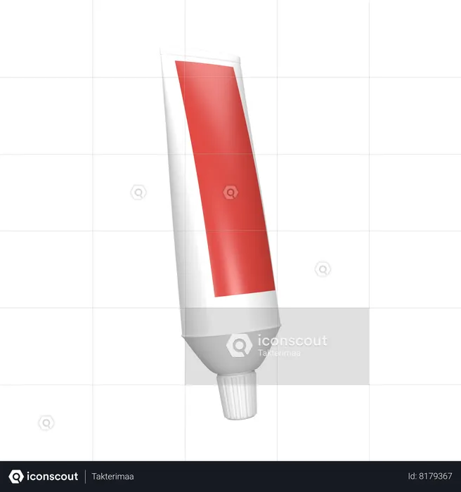 Toothpaste  3D Icon