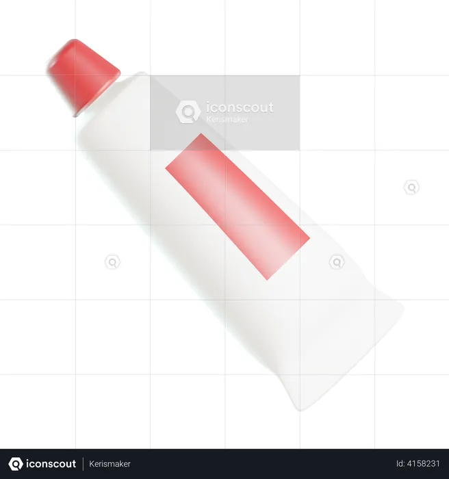 Toothpaste  3D Icon