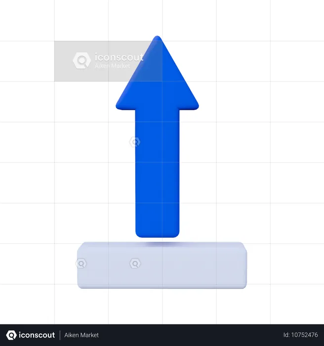 Top Alignment  3D Icon