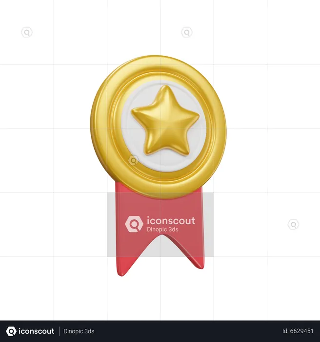 Top rating tag  3D Icon