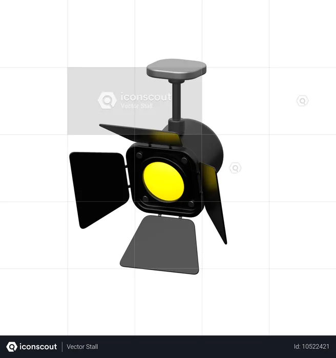 Top Spotlight  3D Icon