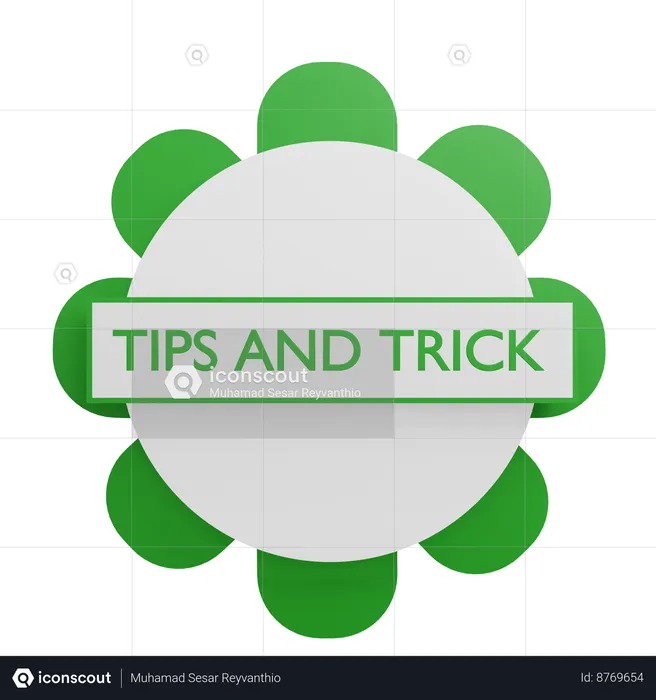 Top Tips  3D Icon