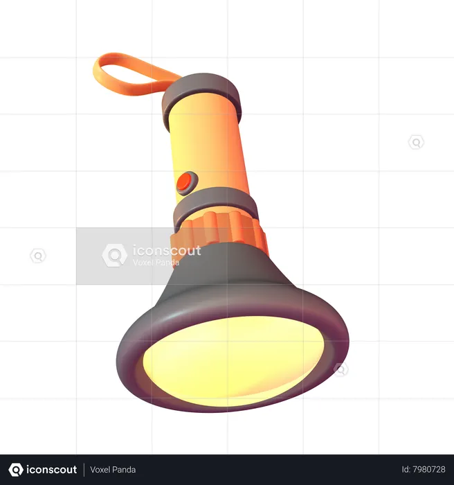 Torch  3D Icon