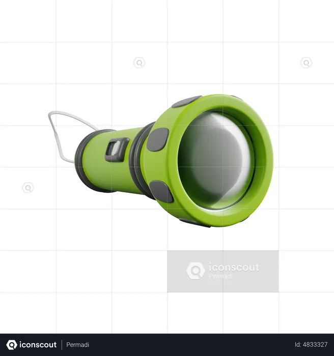 Torch  3D Icon