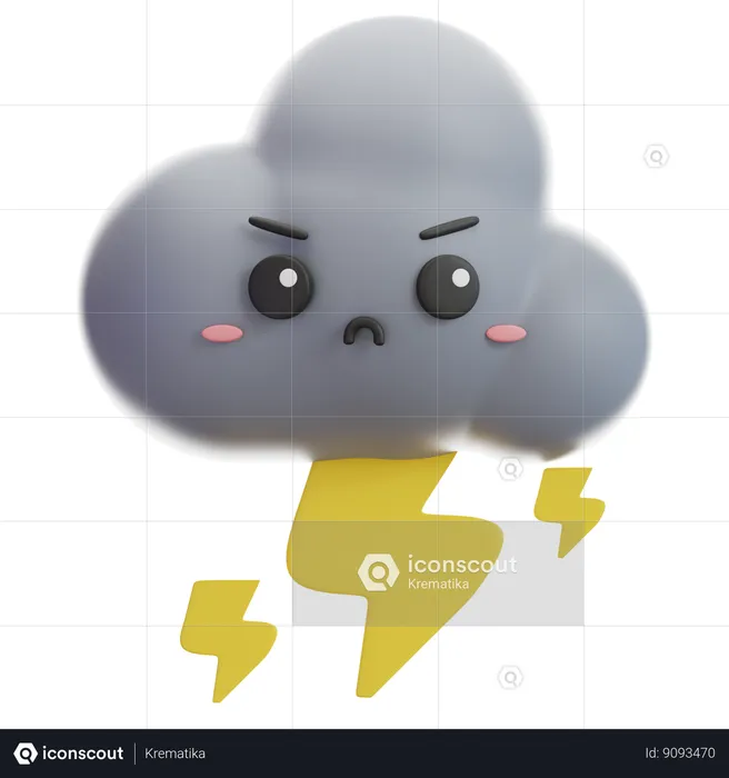 Tormenta  3D Icon