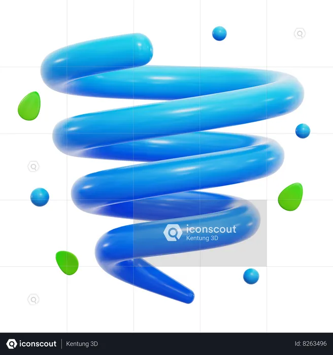 Tornade  3D Icon