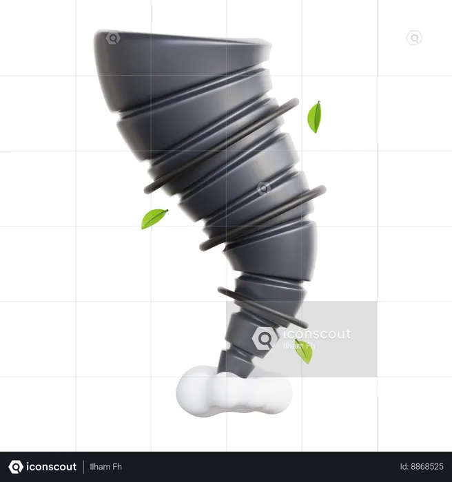 Tornado  3D Icon
