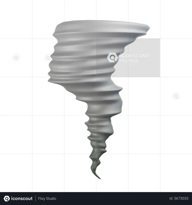 Tornado  3D Icon