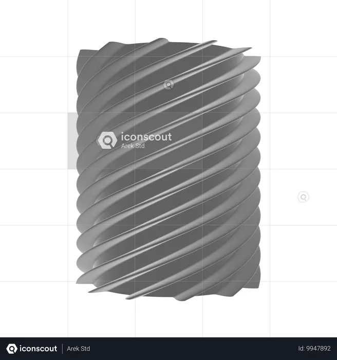 Tornado Abstract  3D Icon