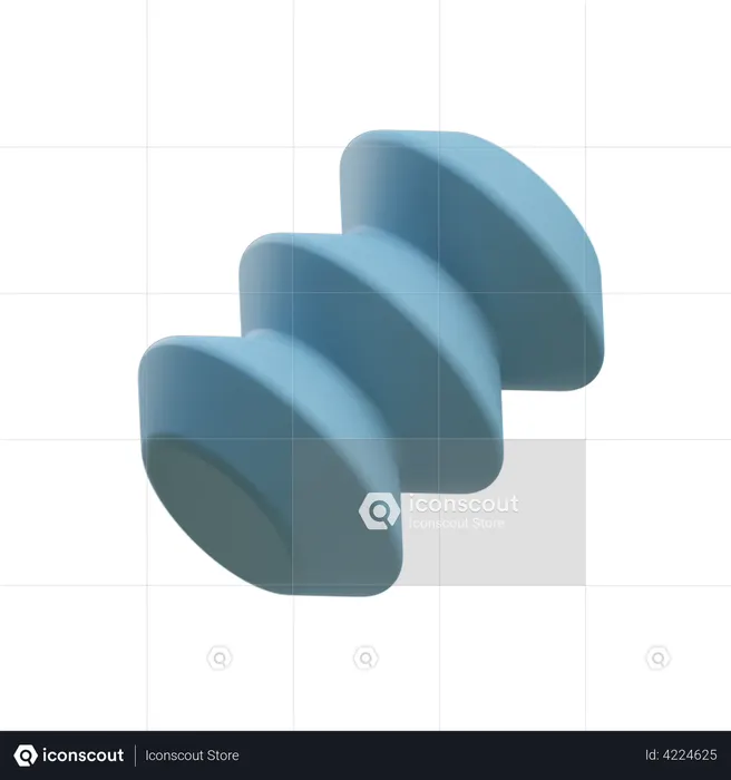 Toro triplo agudo  3D Icon