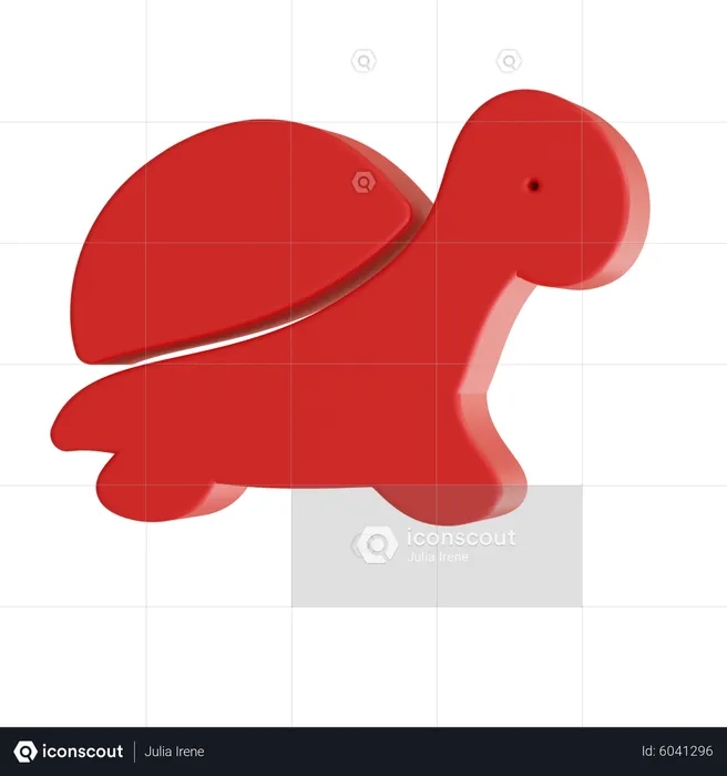Tortoise  3D Icon