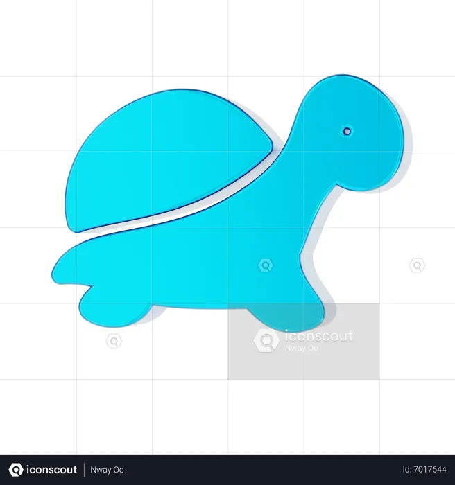 Tortoise  3D Icon