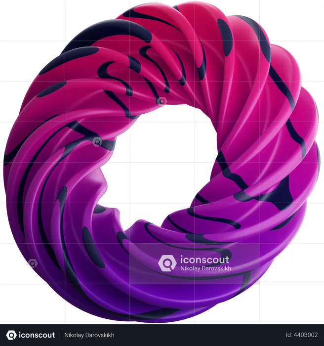 Torus  3D Illustration