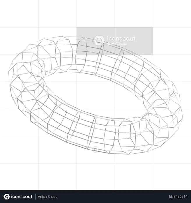 Torus1  3D Icon