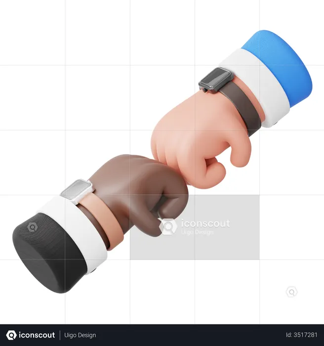 Toss Hand Gesture  3D Illustration