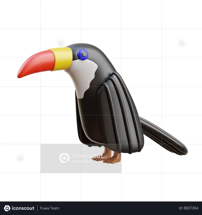 Toucan  3D Icon