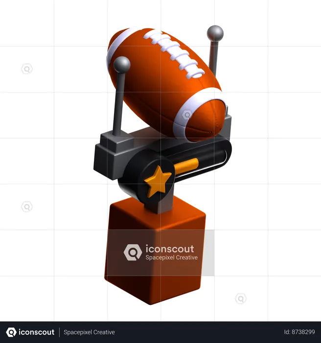 Touchdowns  3D Icon