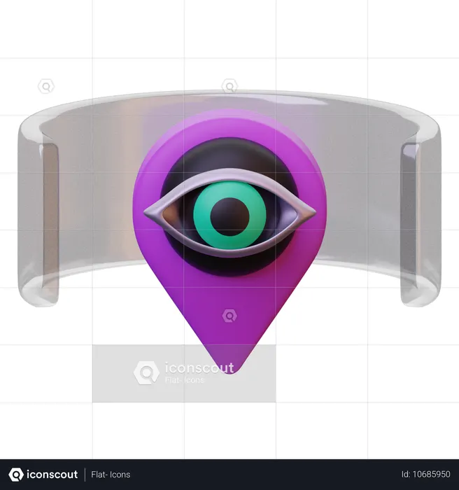 Excursão virtual  3D Icon