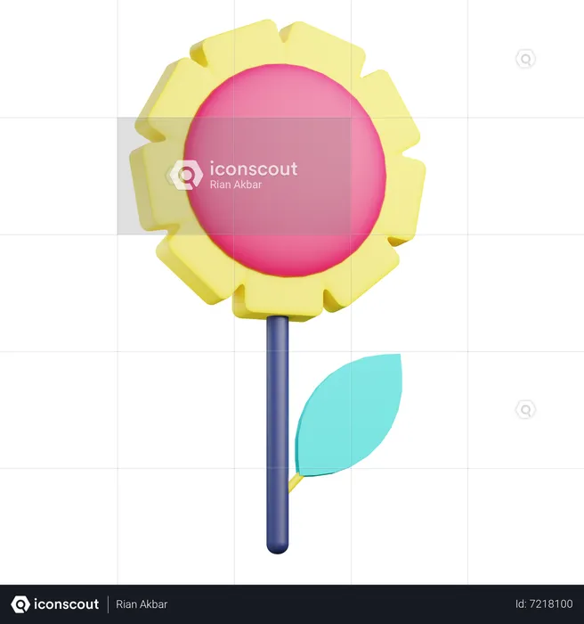 Tournesol  3D Icon