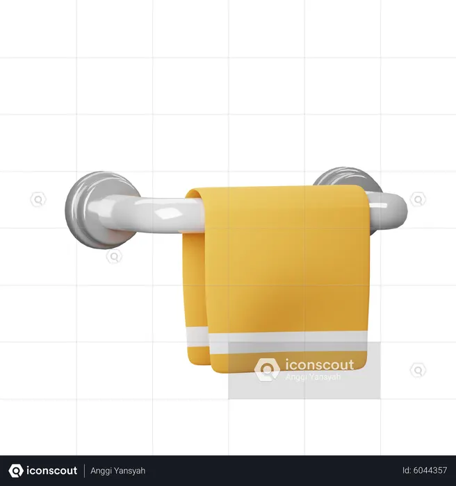 Towel  3D Icon