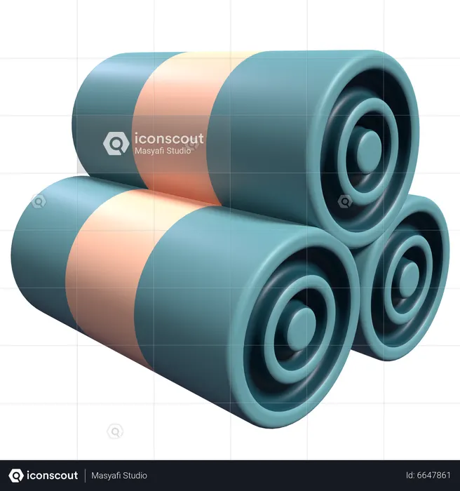 Towel  3D Icon