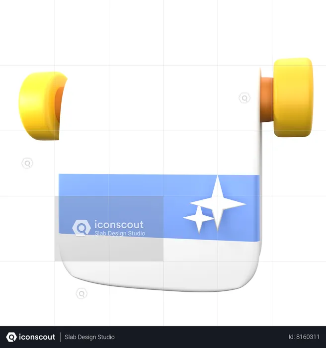 Towel Hanger  3D Icon