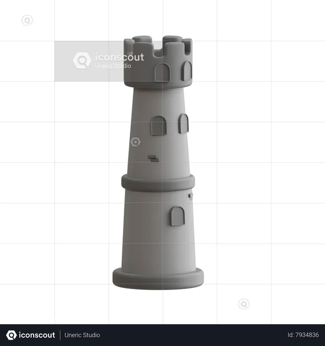 Tower  3D Icon