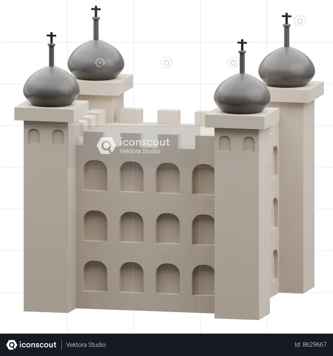 Tower of London  3D Icon