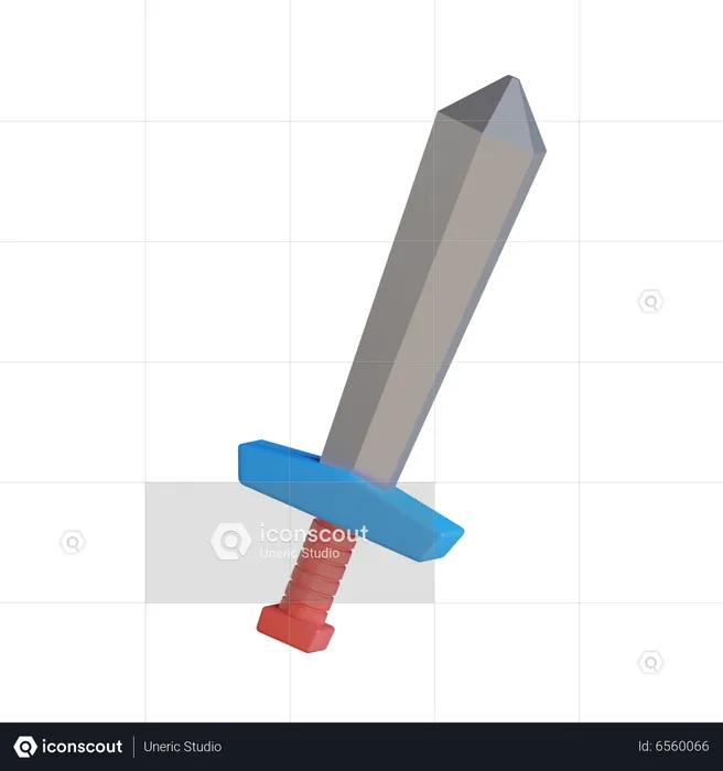 Toy Sword  3D Icon