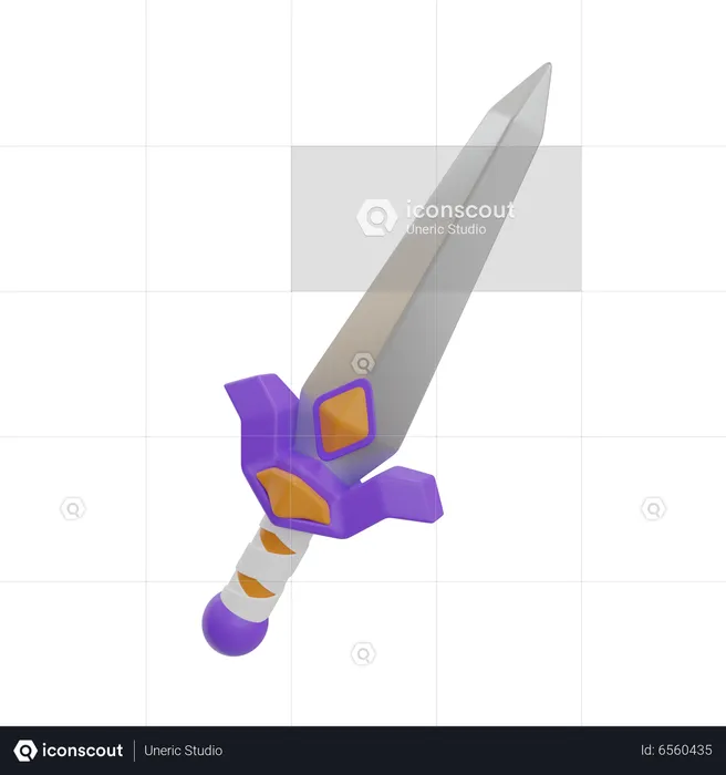 Toy Sword  3D Icon