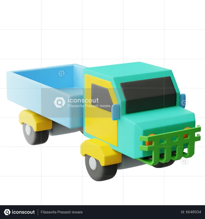 Toy truck  3D Icon