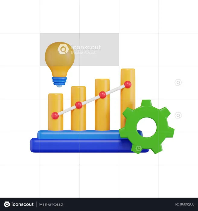 Trading Idea  3D Icon