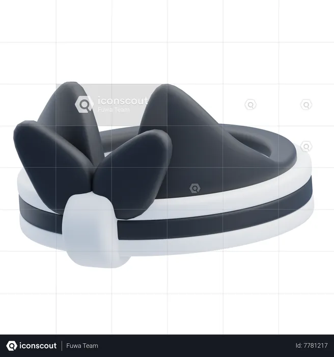 Traditional Hat  3D Icon
