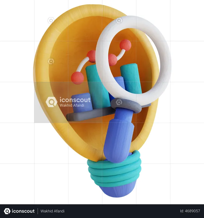 Traffic Chart Research  3D Illustration