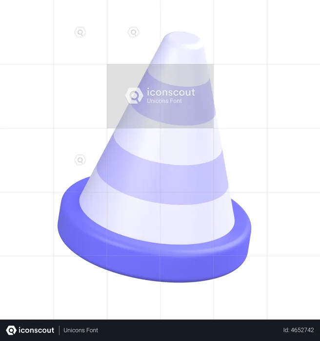 Traffic-cone  3D Icon