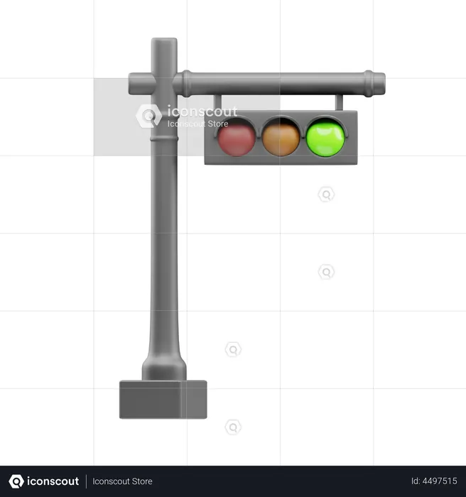 Traffic Lights  3D Illustration