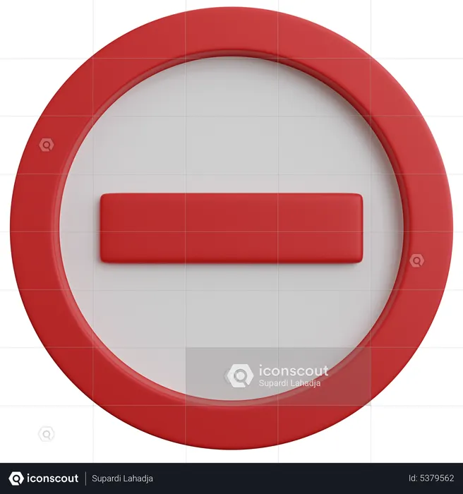 Traffic Signs  3D Icon