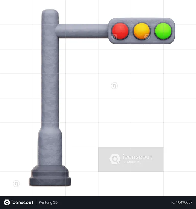 Trafic  3D Icon