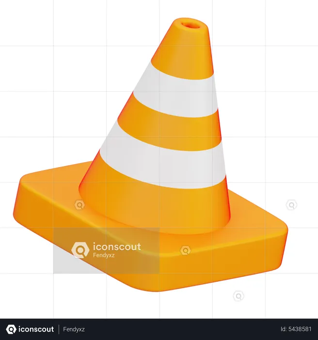 Training Cone  3D Icon