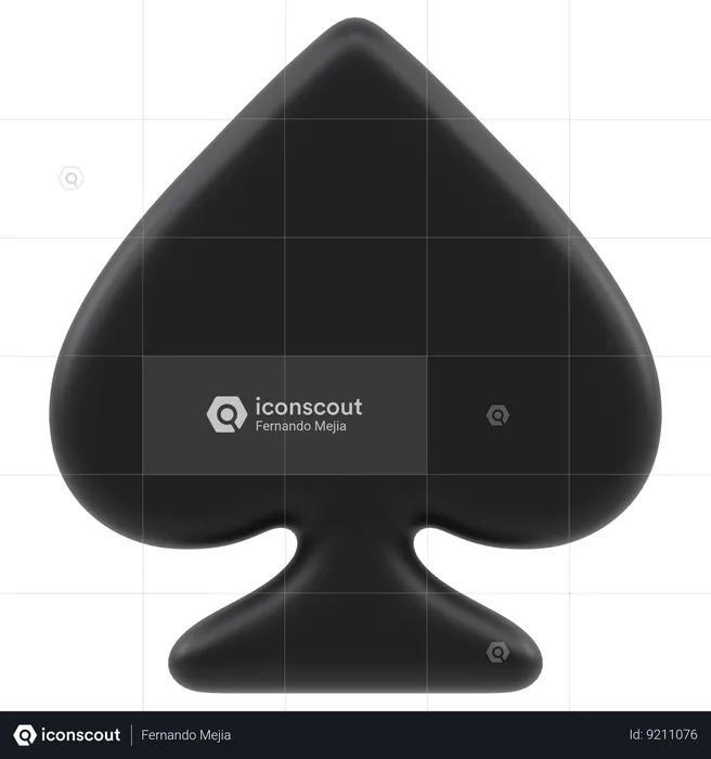 Traje de pala Emoji 3D Icon