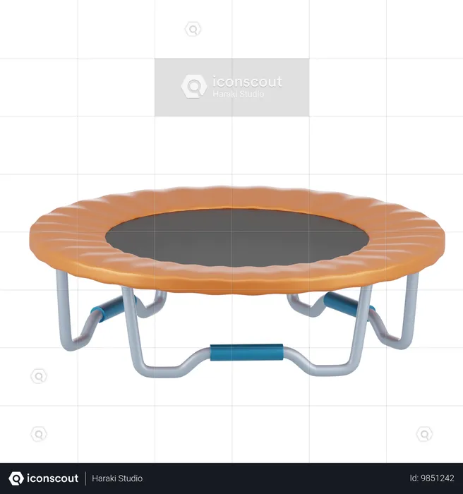 Trampoline  3D Icon