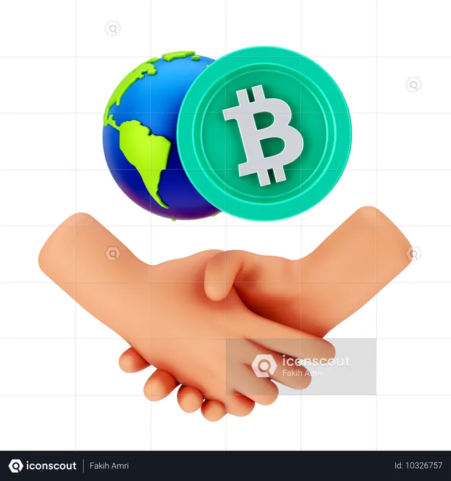 Oferta de bitcoins  3D Icon