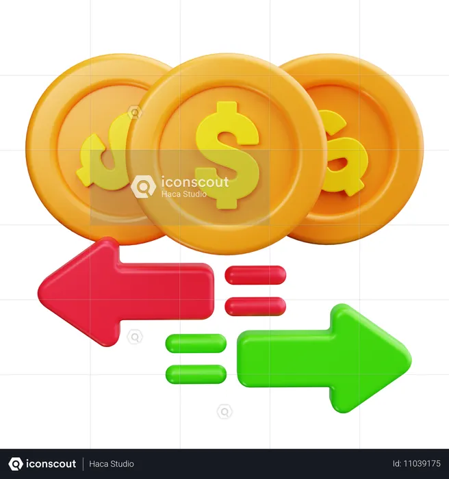 Opération d'argent  3D Icon
