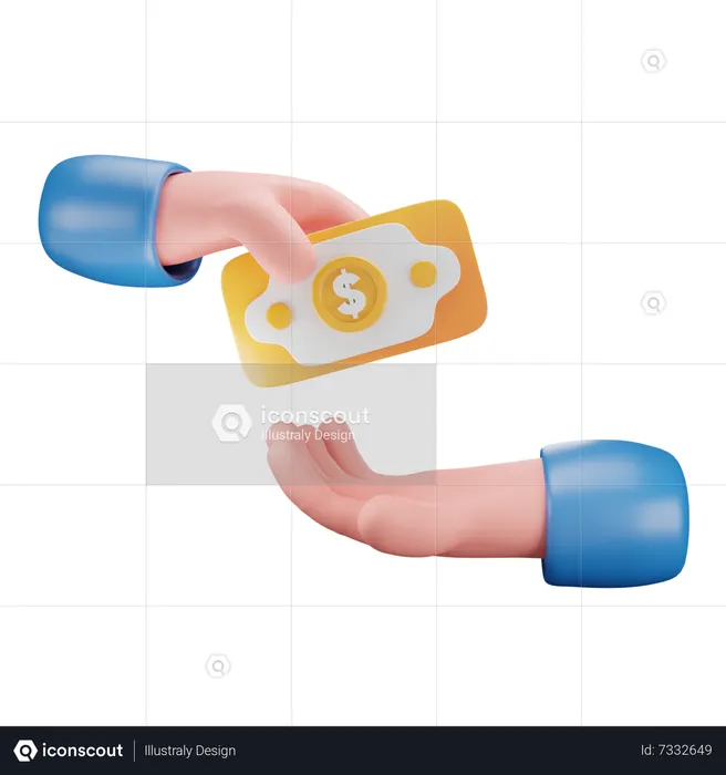 Opération d'argent  3D Icon
