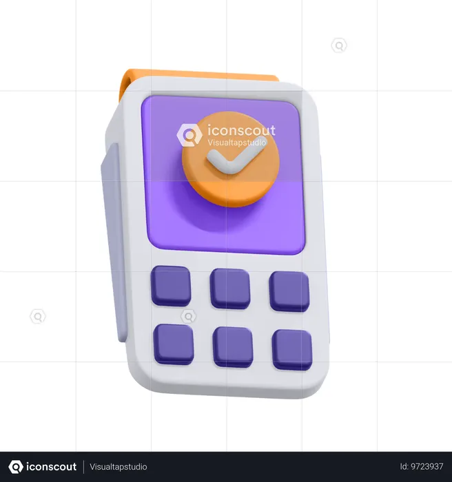 Transaction Success  3D Icon