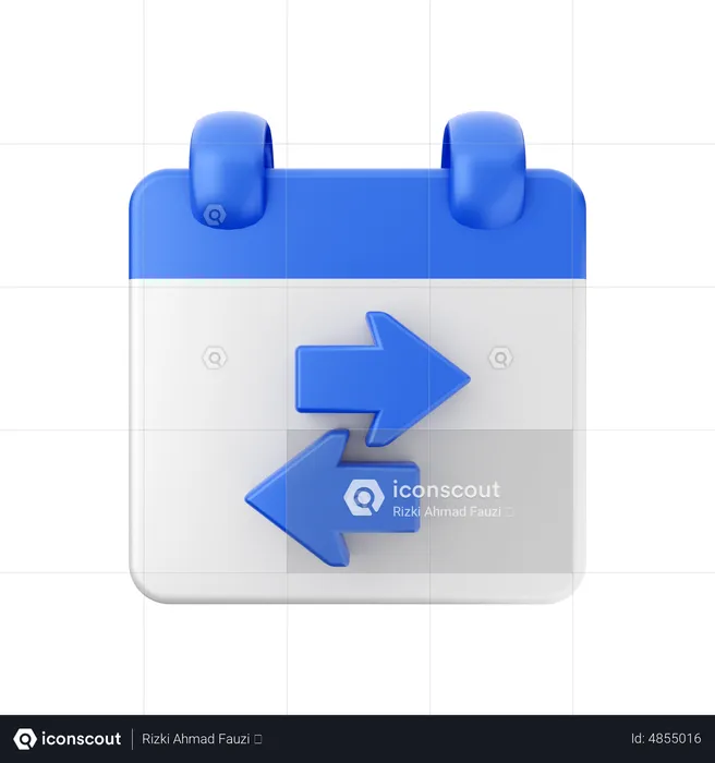 Transfer Calendar  3D Icon