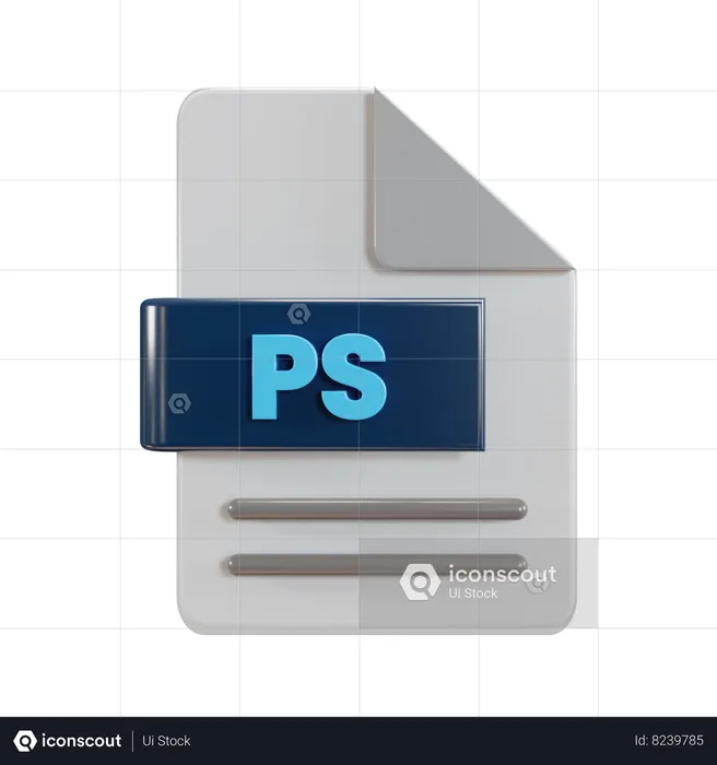 Transferencia de archivos ps  3D Icon